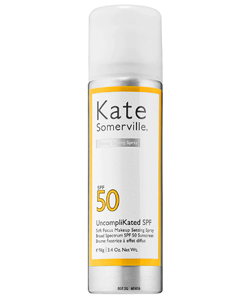 Kate Somerville UncompliKated SPF Soft Focus Makeup Setting Spray, $38