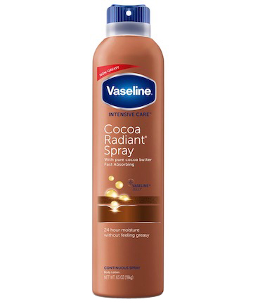 Vaseline Intensive Care Cocoa Radiant Spray Lotion, $5.28