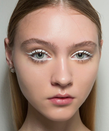 The White Eyeliner Makeup Trend is a Must-Try This Summer