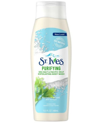 Best Body Scrub No. 14: St. Ives Purify Exfoliating Body Wash, $4.79