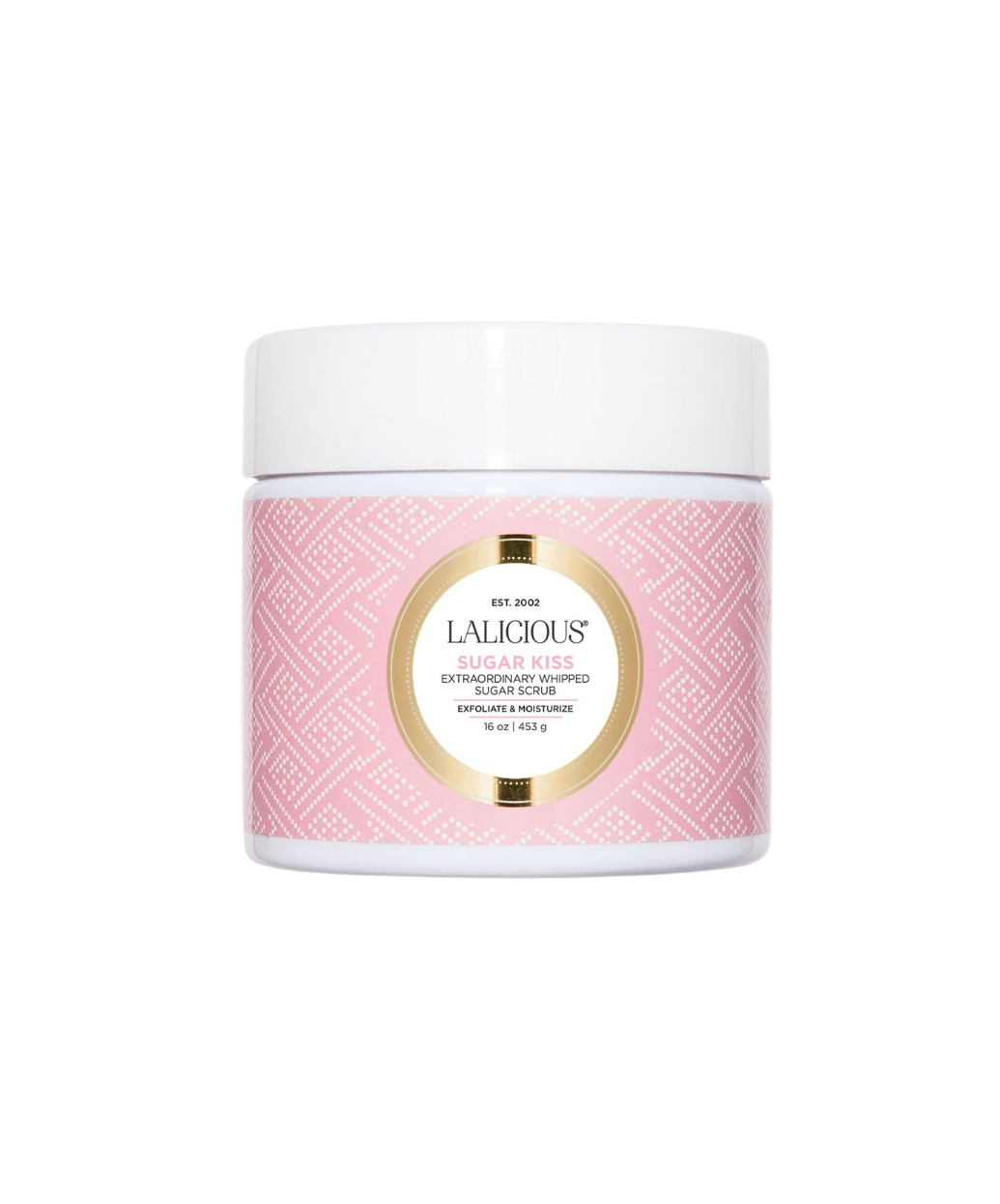 Lalicious Sugar Scrub in Sugar Kiss, $40