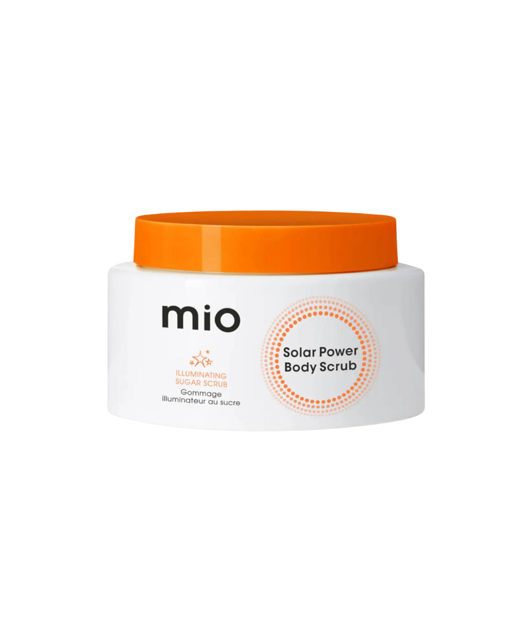 Mio Solar Power Illuminating Sugar Body Scrub, $19.60