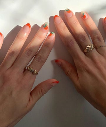 Mani of the Week: Cheery Clementines