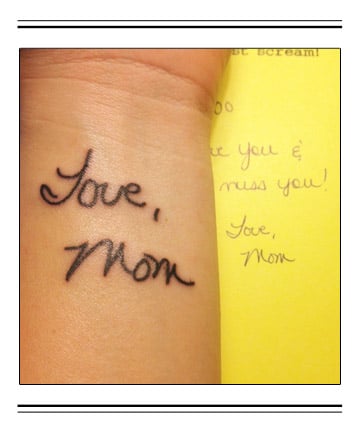 tattooed mom