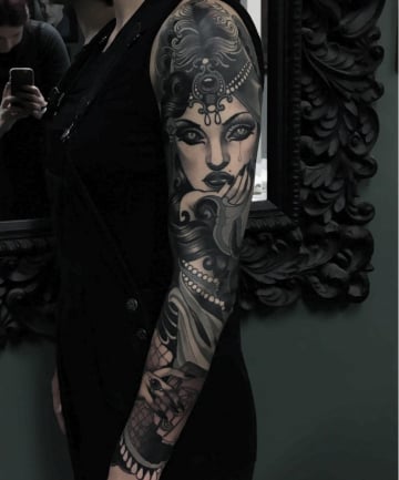 25 Coolest Sleeve Tattoos for Men  Man of Many