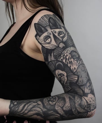 Jungle Sleeve by Terry Ribera  Remington Tattoo Parlor