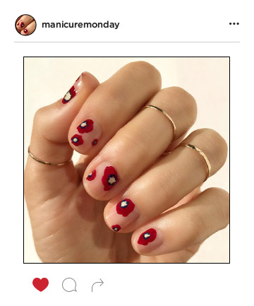 Mani of the Week: Bright Blooms