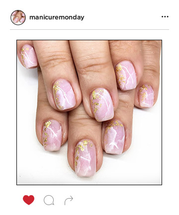 Mani of the Week: Rose Quartz Nails