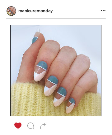 Mani of the Week: Cozy Cutouts