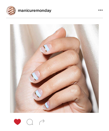 Mani of the Week: Christmas Ornament Stripes   