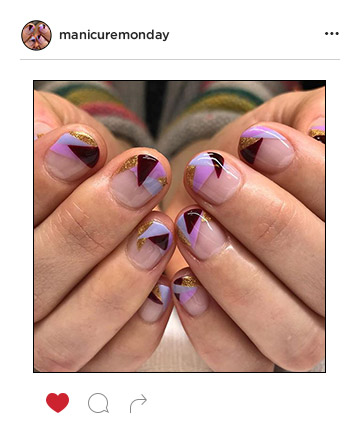 Mani of the Week: Shades of Violet   