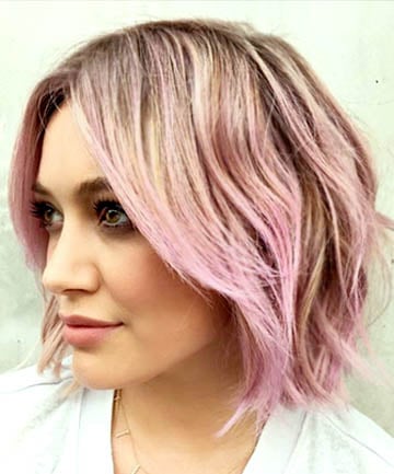 Piecey Bob With Pink Balayage 26 Cute Short Haircuts That Aren T