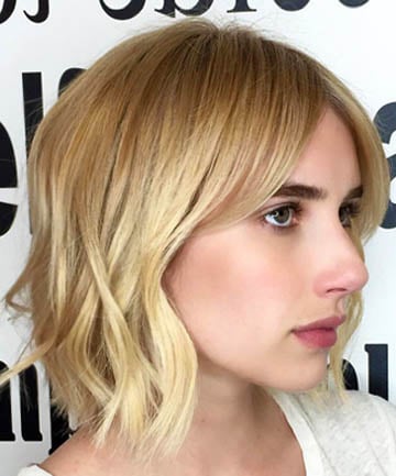 Soft Waves with Curtain Bangs, 26 Cute Short Haircuts That Aren't Pixies -  (Page 20)