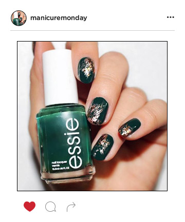 Mani of the Week: Twinkling Tinsel Nails   