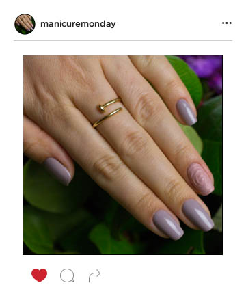 Mani of the Week: Dusty Rose Manicure
