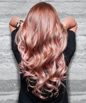 rose hair color