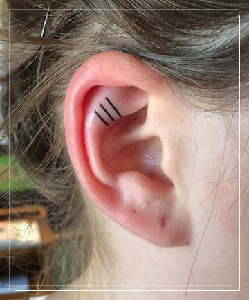 Ear Tattoo Ideas To Inspire You  Stories and Ink