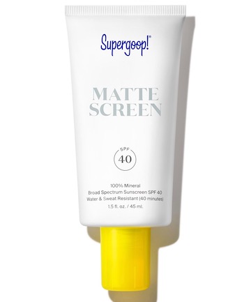Supergoop! Mattescreen SPF 40, $38