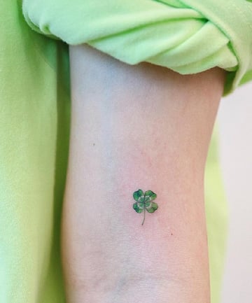 Four Leaf Clover, 22 Oh-So-Tiny Tattoos We Love - (Page 12)