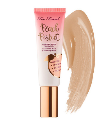 Too Faced Peach Perfect Foundation, $36