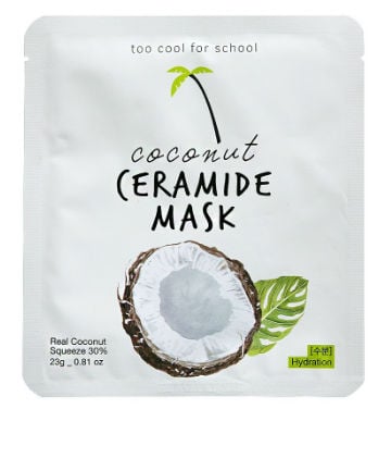 Too Cool for School Coconut Ceramide Mask, $6