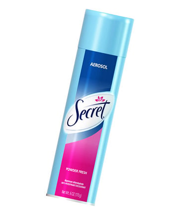 Worst Deodorant No. 1: Secret Original Aerosol, $4.29