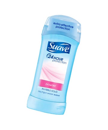 Worst Deodorant No. 2: Suave 24-Hour Protection Invisible Solid Deodorant, $3.99 