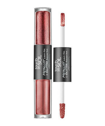 Touch in Sol Metallist Liquid Foil Lipstick Duo, $25