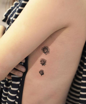 Triple Rose Tattoo