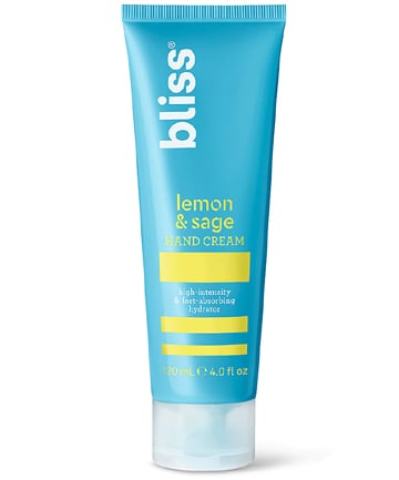 Bliss Lemon & Sage Hand Cream, $9.99