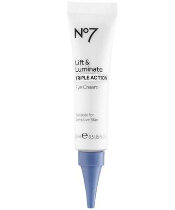 No7 Lift & Luminate Triple Action Eye Cream, $22.99