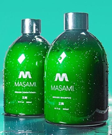 Masami Mekabu Shampoo, $38 and Conditioner, $38
