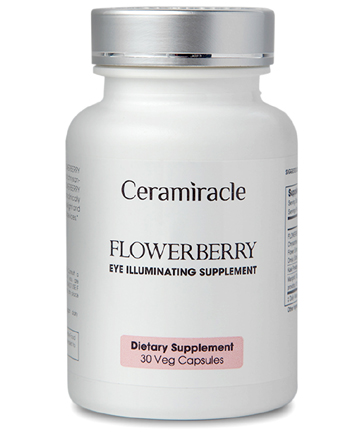 Ceramiracle Flowerberry Eye Illuminating Supplement, $55