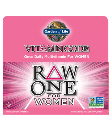 Garden of Life Vitamin Code Raw One for Women, $25.38 for 75 Count Value Pack