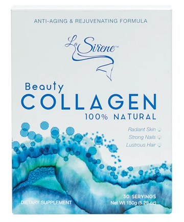 La Sirene 100% Natural Marine Beauty Collagen, $80