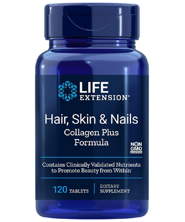 Life Extension Hair, Skin & Nails Collagen Plus Formula, $17.87