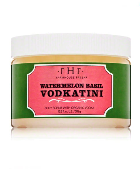 Farmhouse Fresh Watermelon Basil Vodkatini Body Scrub, $34