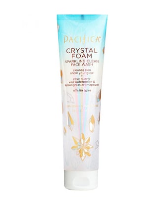 Pacifica Crystal Foam Sparkling Clean Face Wash, $10