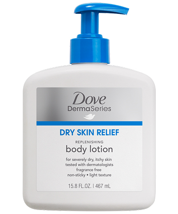 Dove DermaSeries Replenishing Body Lotion, $10.89