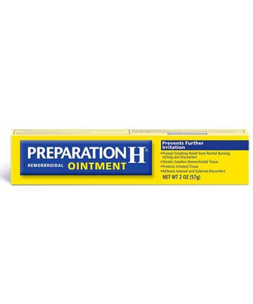 'Use Preparation H for under eye puffiness.'