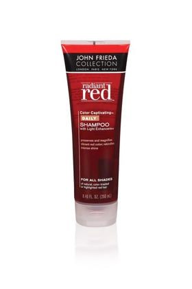 No. 11: John Frieda Radiant Red Color Captivating Daily Shampoo, $6.49