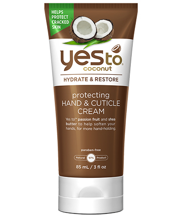 Yes to Coconut Protecting Hand & Cuticle Cream, $4.74