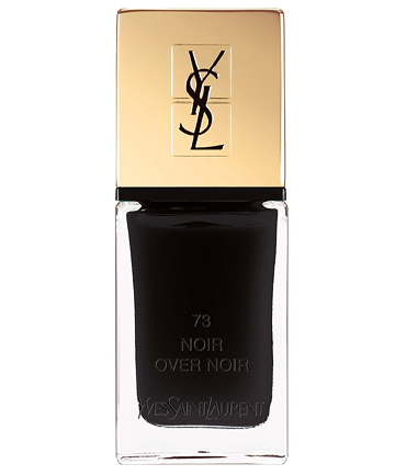 Yves Saint Laurent La Laque Couture Nail Polish in Noir Over Noir, $28