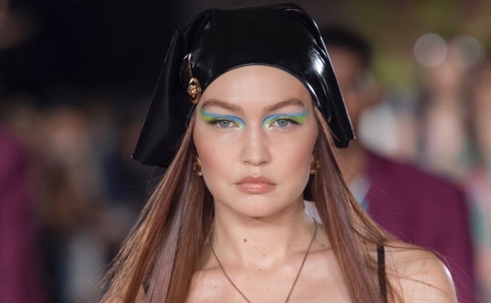 Balenciaga Sends Extreme Sculpted Cheekbones and BlownUp Lips Down the  Runway  Vogue