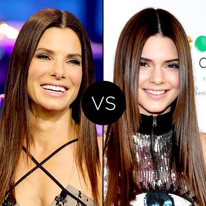 Straight Up: Sandra Bullock vs. Kendall Jenner 