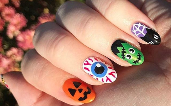 Your No-Halloween-Costume Solution: Nail Art