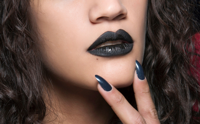 How to Pull Off Black Lipstick at Work