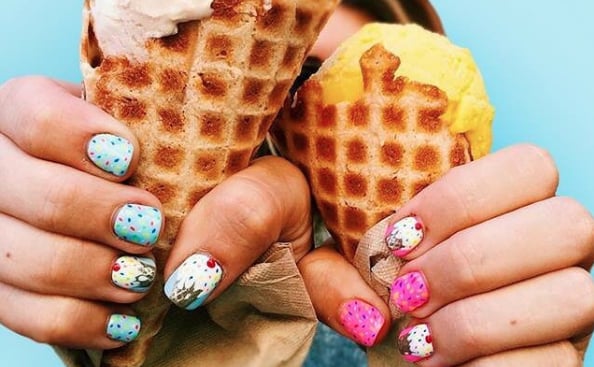 These Ice Cream Nail Designs Are the Sweetest Way to Celebrate Summer