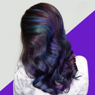 Here's How to Get Rainbow Hair if You're a Brunette
