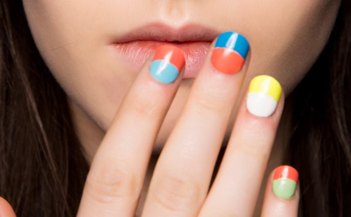 21 Color-Soaked Manis That Are Perfect for Summer